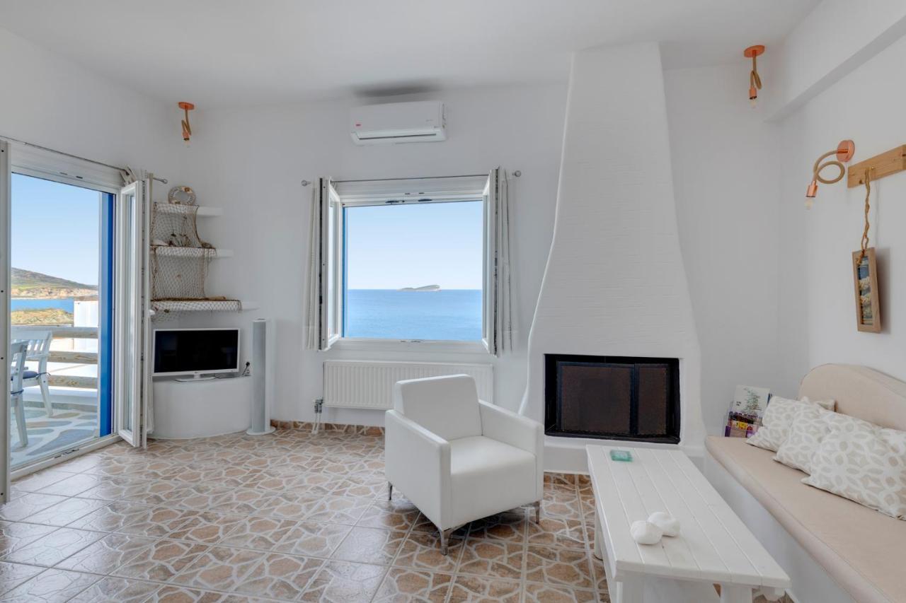 Endless Blue From Syros - Fabrika Resort House 1 Vári Exteriér fotografie