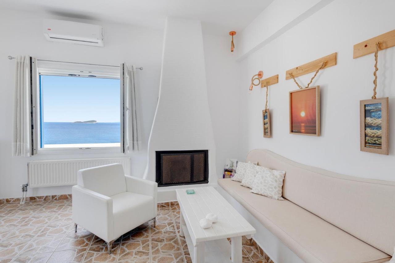 Endless Blue From Syros - Fabrika Resort House 1 Vári Exteriér fotografie