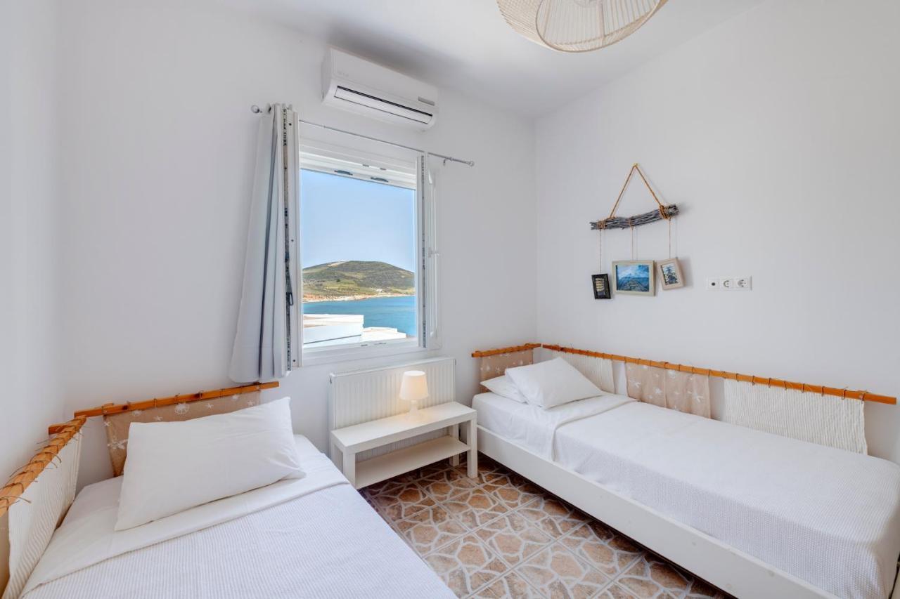 Endless Blue From Syros - Fabrika Resort House 1 Vári Exteriér fotografie
